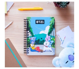Cuaderno A5 BT21