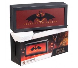 Lampara Efecto en Llamas La Casa del Dragon