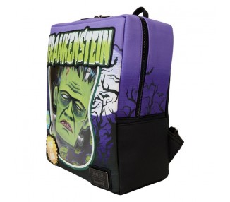 Mochila Frankenstein Neon Mask Universal Monster Loungefly 28cm