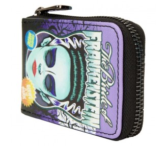 Tarjetero Bride of Frankenstein Neon Mask Universal Monster Loungefly