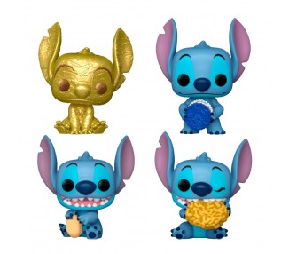 Set 4 figuras Pocket POP Disney Stitch Happy Hanukkah