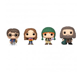 Arbol con 4 figuras Pocket POP Harry Potter