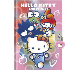 Diario + boligrafo magico + boligrafo topper Hello Kitty