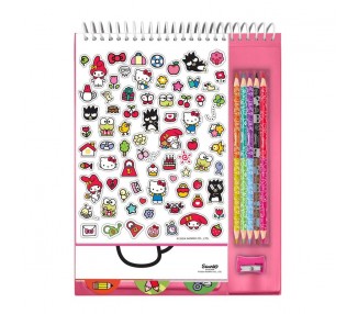 Set colorear lapices Hello Kitty