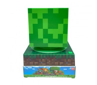 Lampara 3D con despertador Minecraft