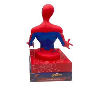 Lampara 3D con despertador Spiderman Marvel