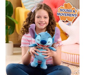 Peluche Stitch Disney 28cm sonido y movimiento