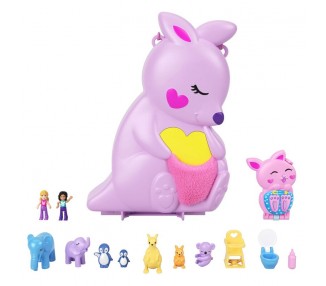 Bolso canguro Polly Pocket