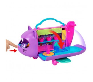 Cofre Avion de gatito Polly Pocket
