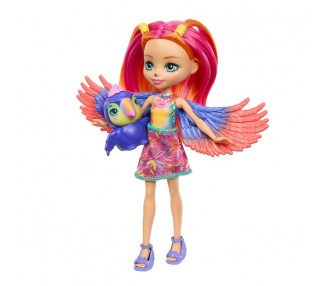 Muñeca Trippi Toucan Sunshine Beach Enchantimals