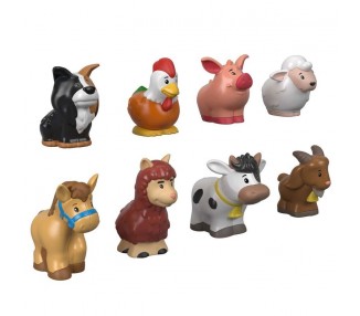 Blister 8 Animales de la Granja Little People