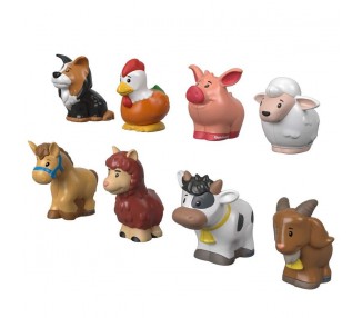 Blister 8 Animales de la Granja Little People