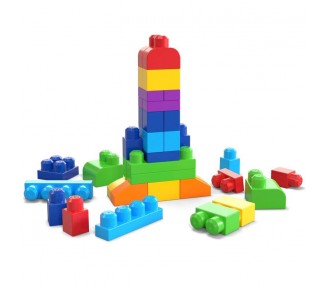 Bolsa Mega Bloks azul 60pzs