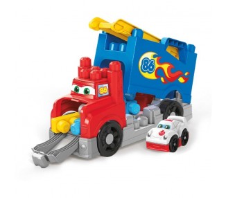 Camion Carreras y Construccion Mega Bloks 16pzs