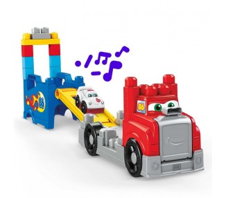 Camion Carreras y Construccion Mega Bloks 16pzs