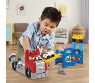 Camion Carreras y Construccion Mega Bloks 16pzs