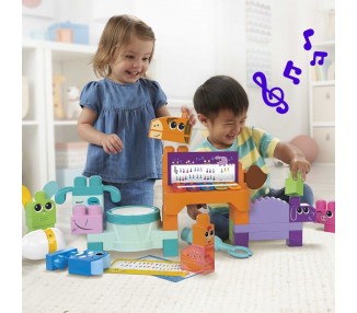 Banda Granja Musical Mega Bloks 45pzs