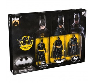 Blister 3 figuras Batman DC Comics surtido 10cm