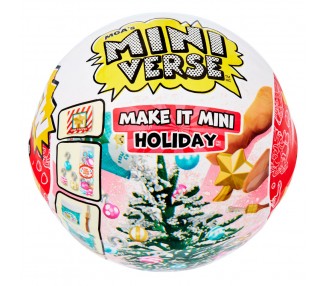 Capsula sorpresa Miniverse Make It Mini Holiday WB Licensed Movie surtido