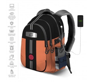 Mochila Dress Naruto 44cm adaptable