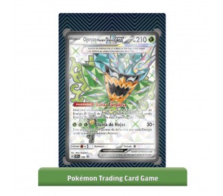 Estuche juego cartas coleccionables Ogerpon EX Pokemon español