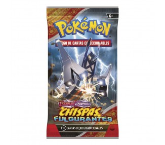Sobre juego cartas coleccionables Chispas Fulgurantes Pokemon español surtido