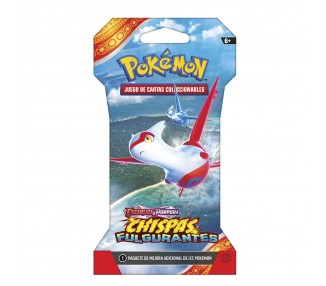 Sobre juego cartas coleccionables Chispas Fulgurantes Escarlata y Purpura Pokemon español surtido