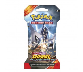 Sobre juego cartas coleccionables Chispas Fulgurantes Escarlata y Purpura Pokemon español surtido