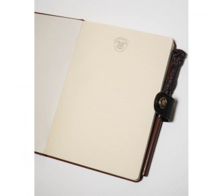 Cuaderno A5 premium + boligrafo varita Hogwarts Harry Potter