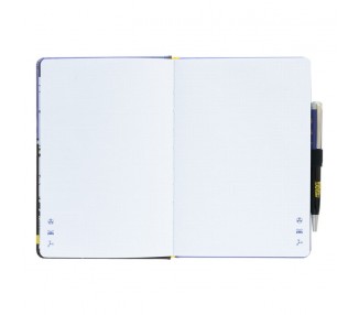 Cuaderno A5 premium + boligrafo Regreso al Futuro