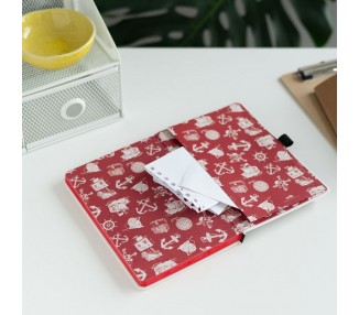 Cuaderno A5 premium + boligrafo proyector One Piece