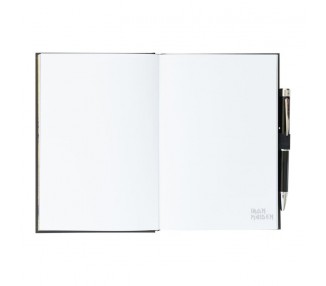 Cuaderno A5 premium + boligrafo proyector Iron Maiden