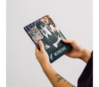 Cuaderno A5 premium Miercoles Addams