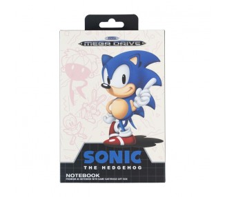 Cuaderno A5 premium Megadrive Sonic