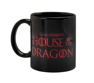 Taza La Casa del Dragon Juego de Tronos 350ml