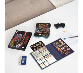 Cuaderno A5 premium Sticky notas Street Fighter