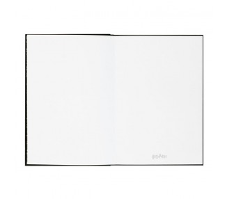 Cuaderno A5 premium led + boligrafo Lumos Harry Potter