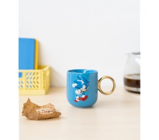Taza 3D Sonic The Hedgehog 350ml