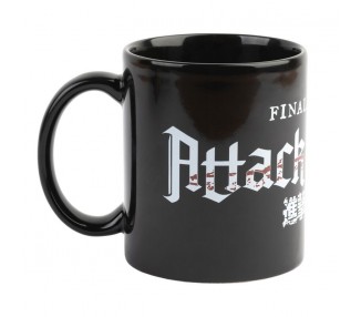 Taza Logo Attack On Titan 350ml
