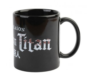Taza Logo Attack On Titan 350ml