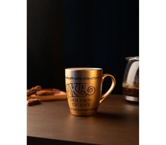 Taza Golden Ticket Willy Wonka 350ml