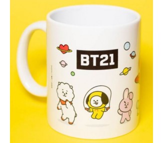 Taza Personajes BT21 330ml