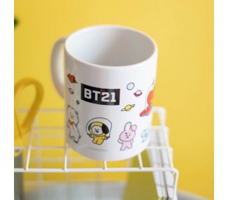 Taza Personajes BT21 330ml