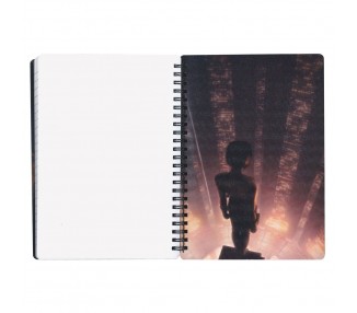 Cuaderno 3D City Ghost in the Shell