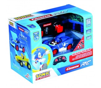 Coche radio control Racing RC Team Sonic the Hedgehog