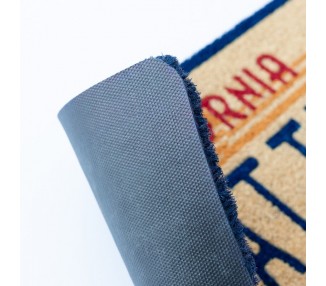 Felpudo Matricula Regreso al Futuro