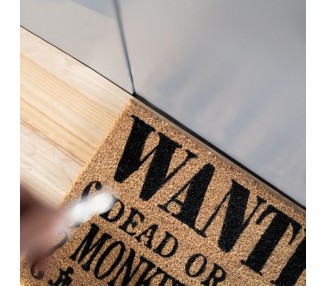 Felpudo Wanted Monkey D Luffy One Piece