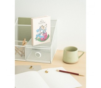 Cuaderno notas adhesivas Alicia en el Pais de las Maravillas Disney