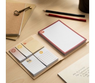 Cuaderno notas adhesivas Plataforma 9 3/4 Harry Potter