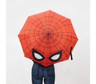 Paraguas plegable automatico Spiderman Marvel